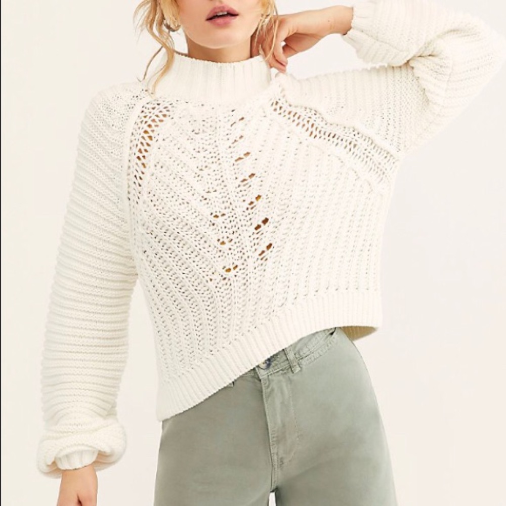 Free People Sweetheart Sweater Suki Waterhouse